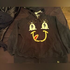 PARI$H C.R.E.A.M. Zip up men’s hoodie